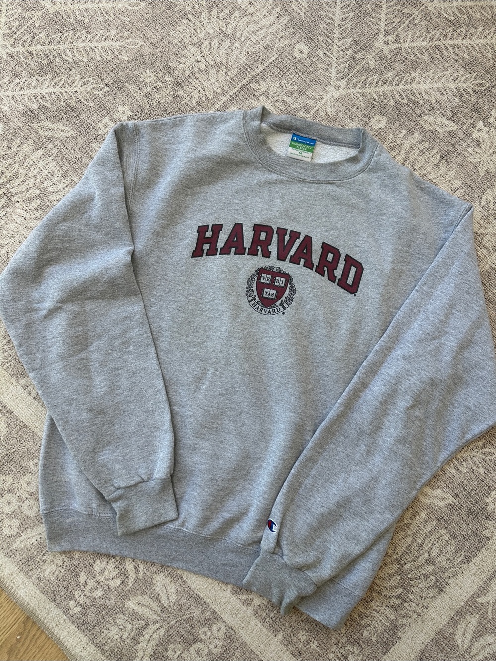 Women’s Champion Harvard Collegiate Crewneck Sweatshirt